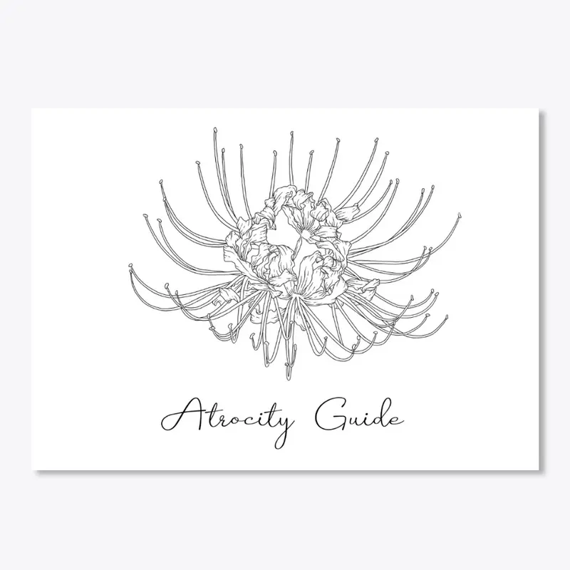 Atrocity Guide Spider Lilly Sticker